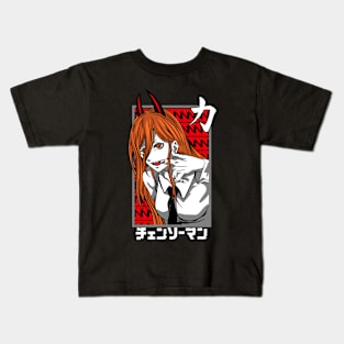 Devil Girl Power anime Fanart Kids T-Shirt